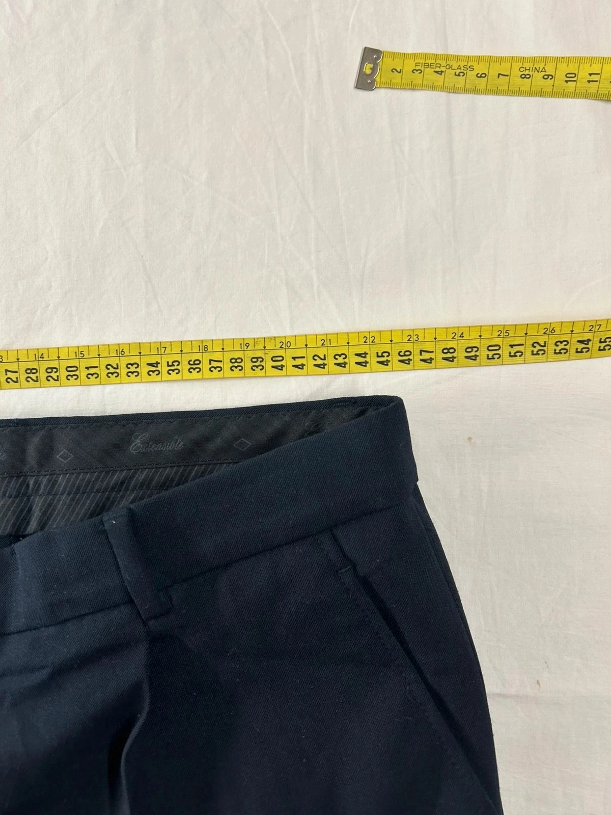 Calça de fato reta canaletto – photo 7